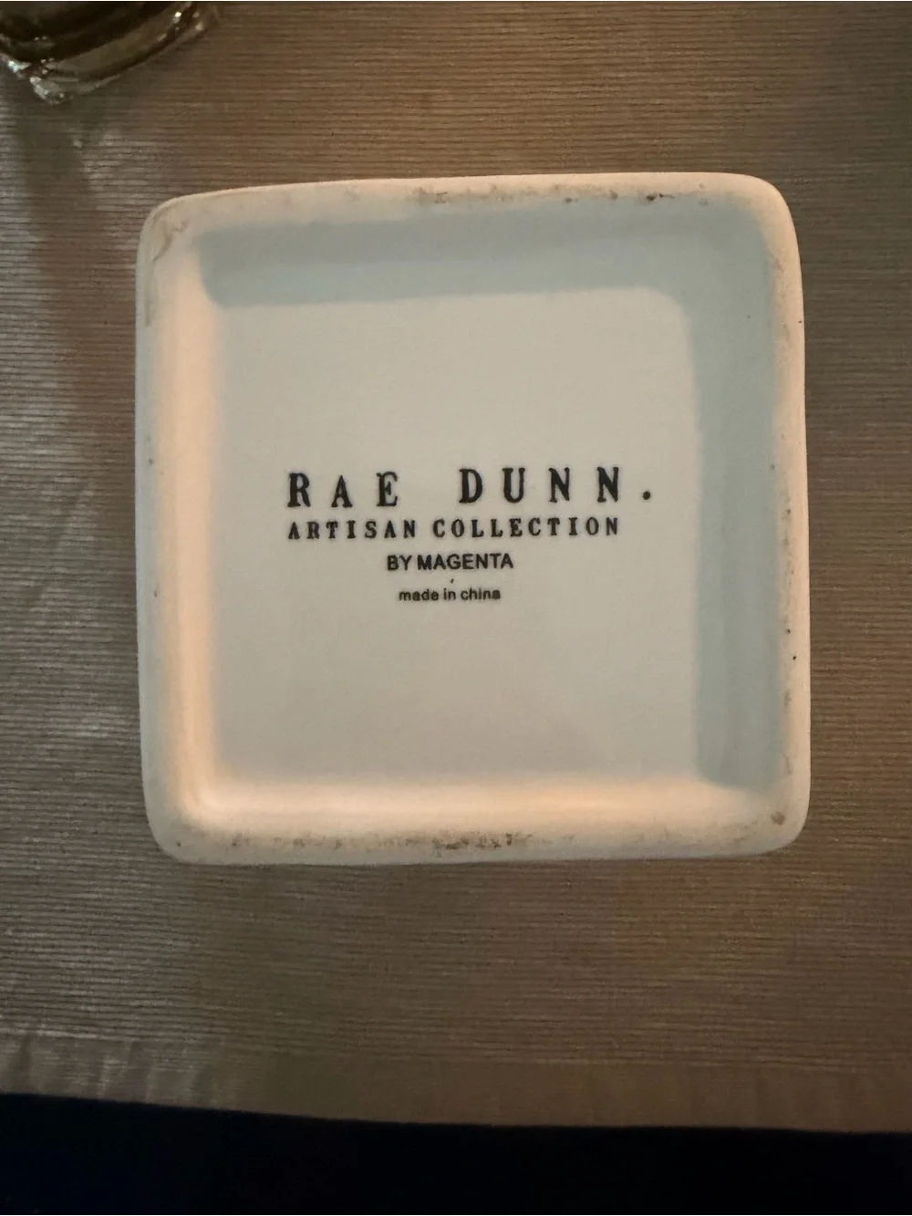 Rae Dunn “Be Your Own Kind of Beautiful” Ceramic Makeup Brush Holder | White